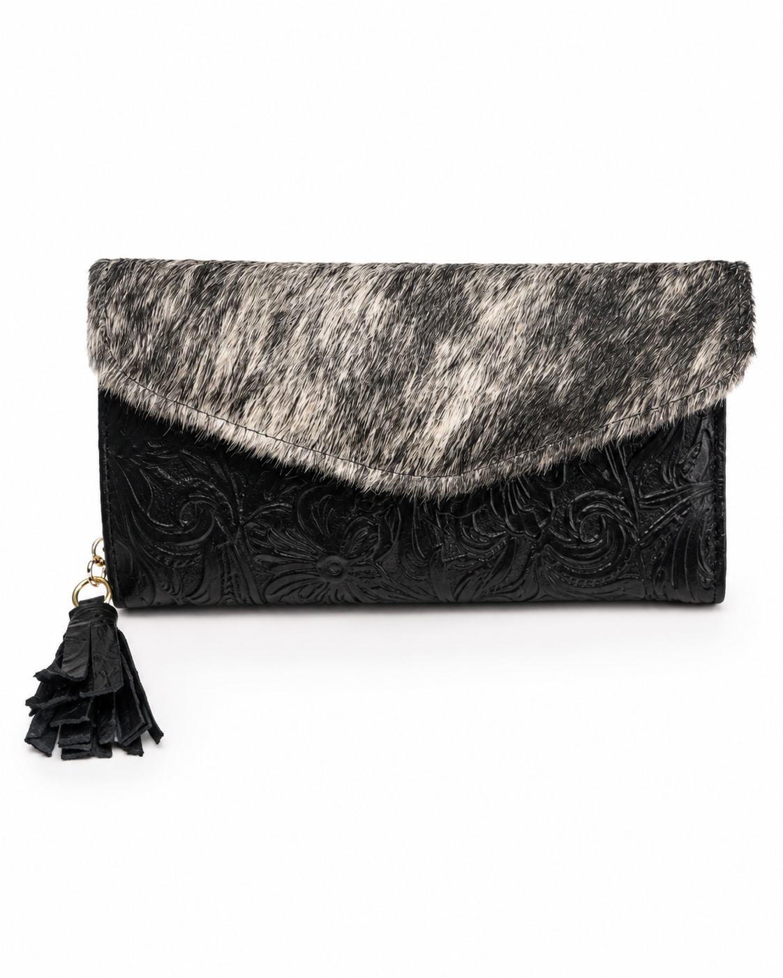 Isabella Tootled & Cowhide Wallet