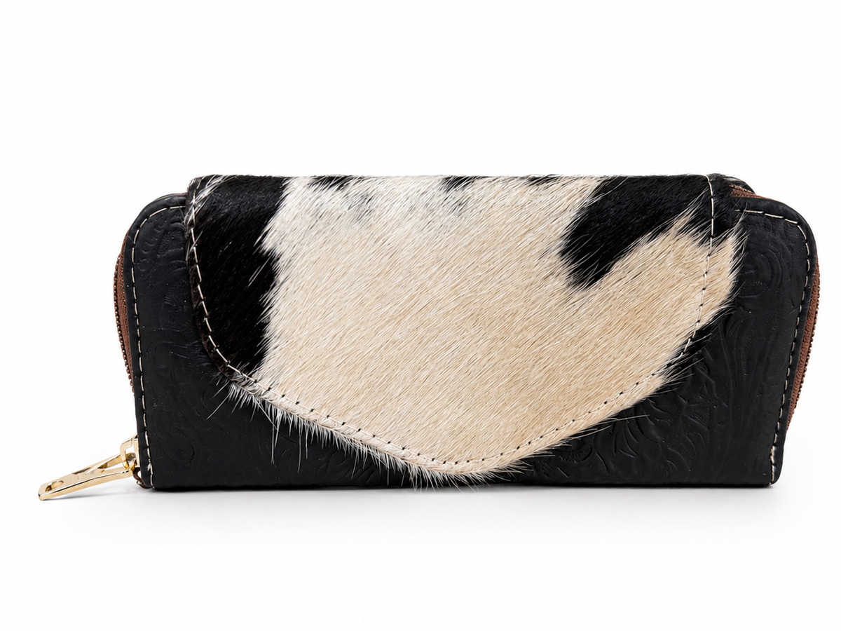 Sonora Tooled Cowhide Wallet