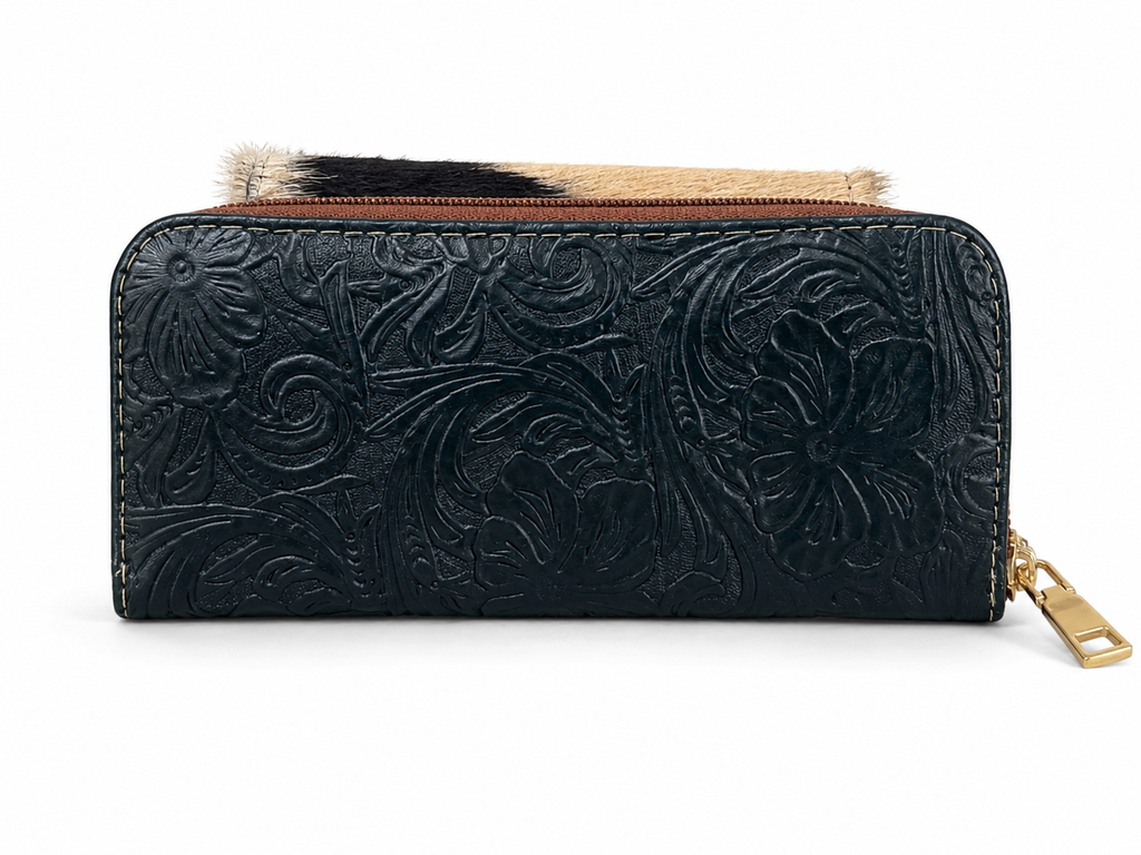 Sonora Tooled Cowhide Wallet