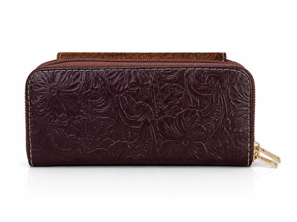 Sonora Tooled Cowhide Wallet