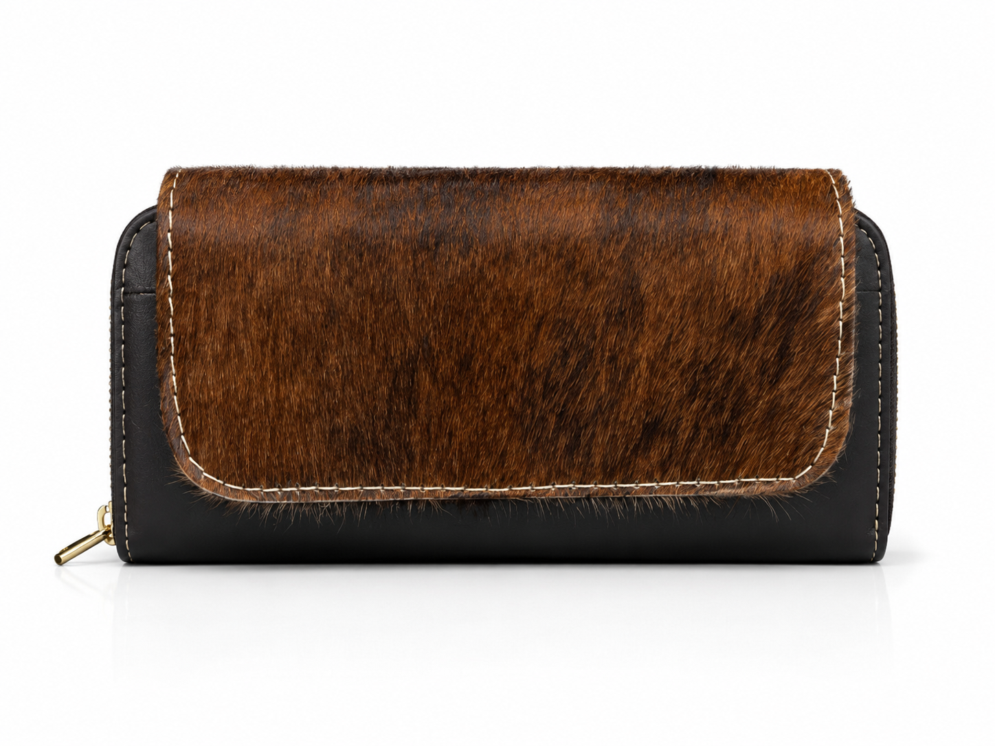 Canela Tooled Cowhide Wallet