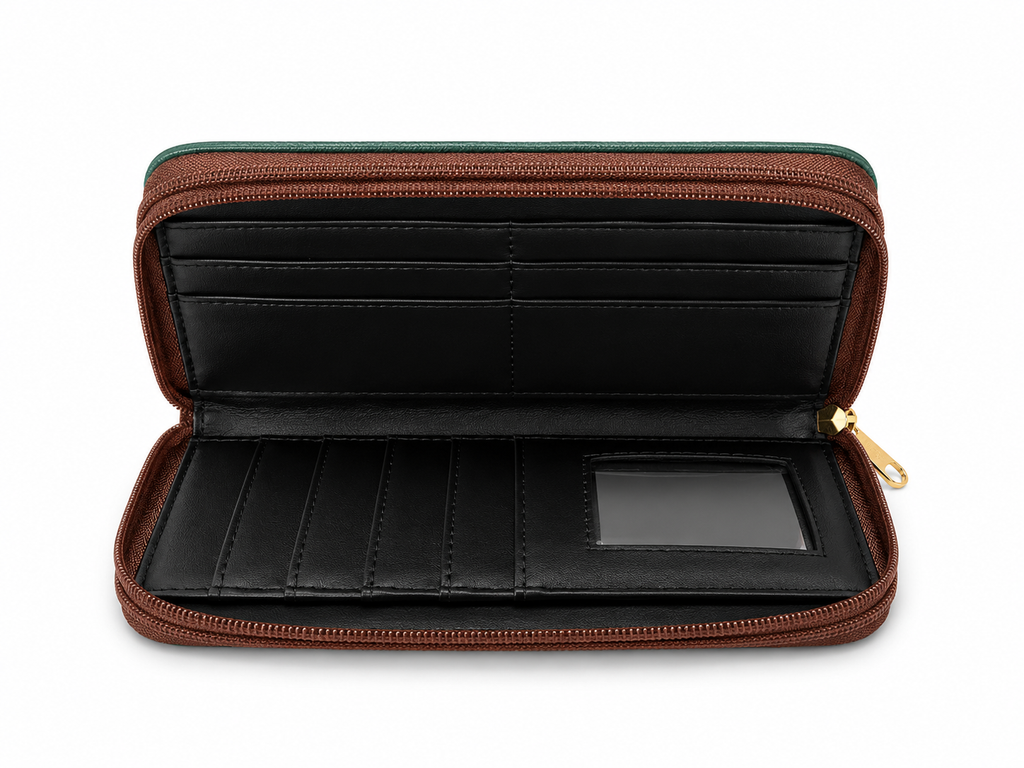 Betty Cowhide & Tooled Wallet