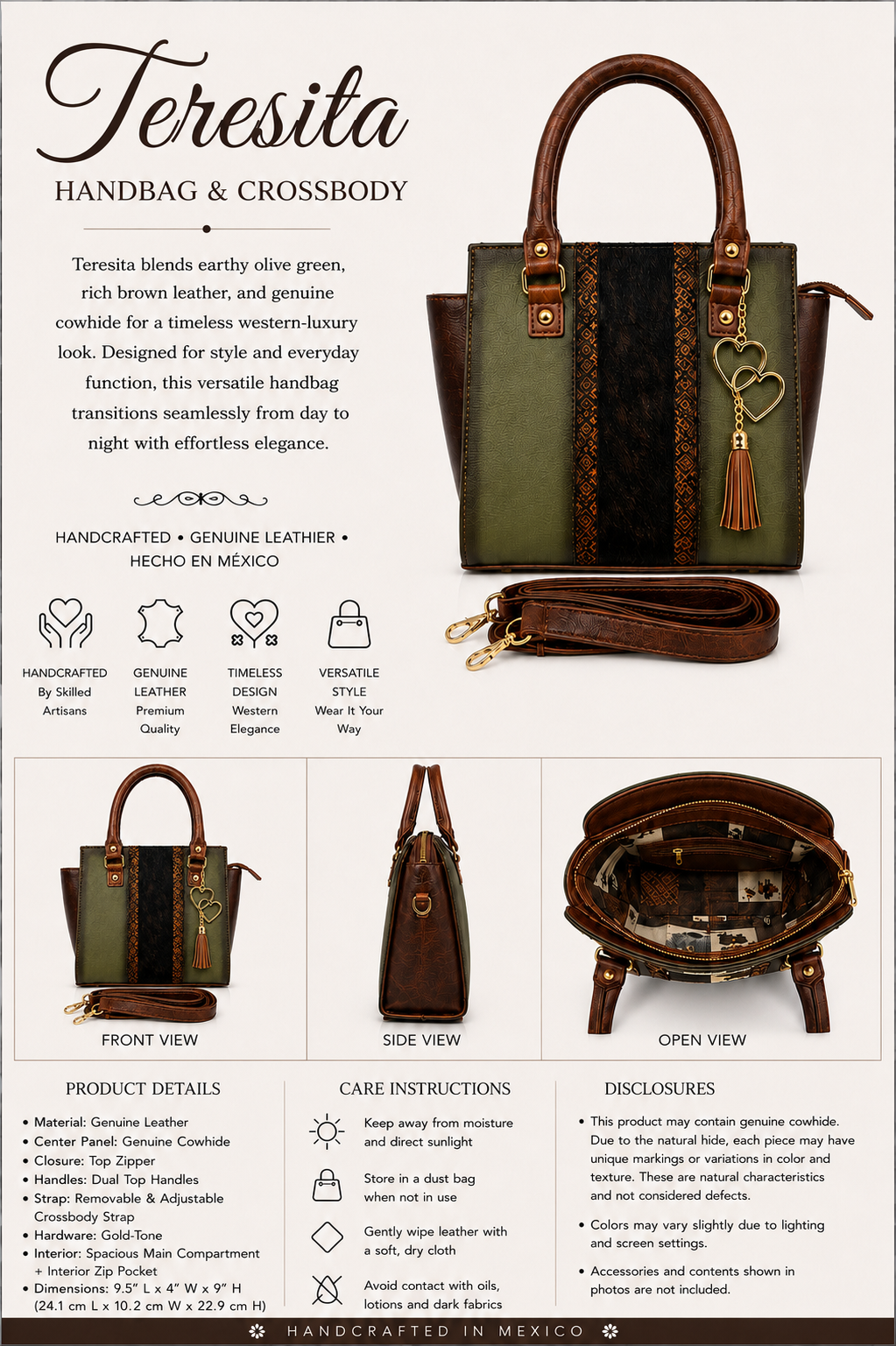 Teresita Fur Handbag & Crossbody