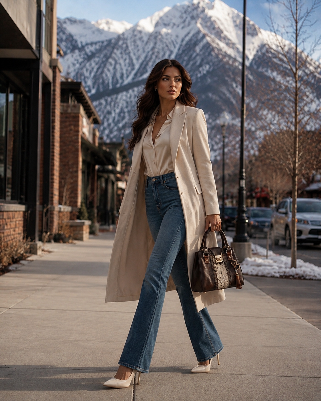 Zola Fur Handbag & Crossbody