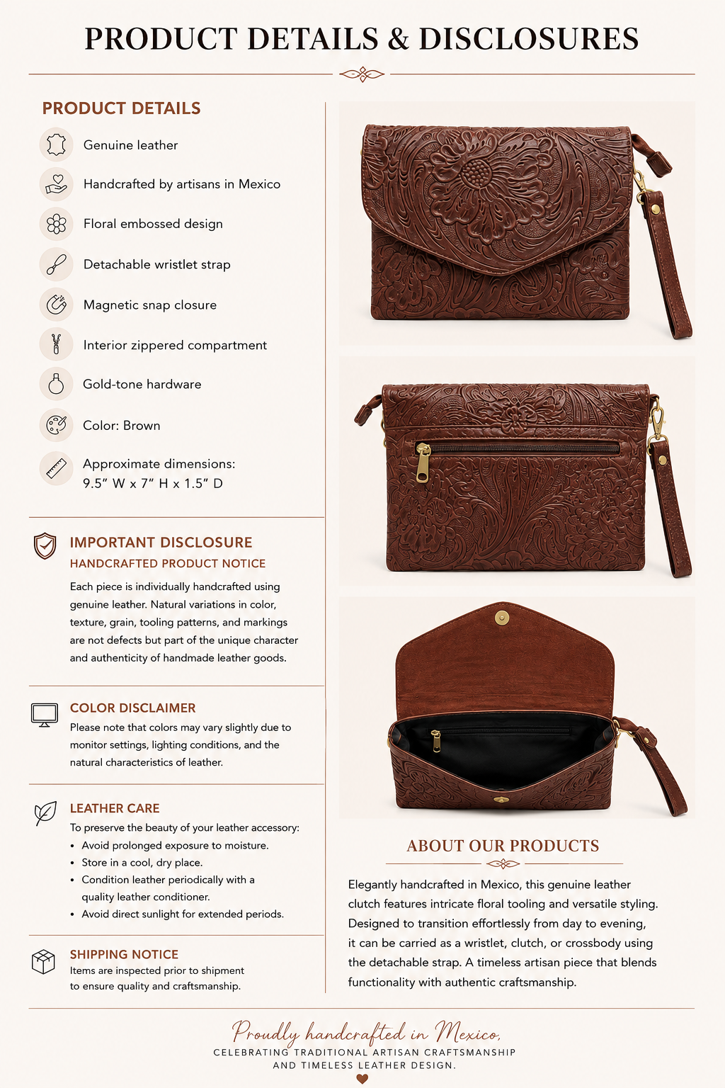 Luna Tootled Clutch Crossbody