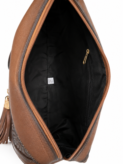 Ignacia Tooled Leather Traveler