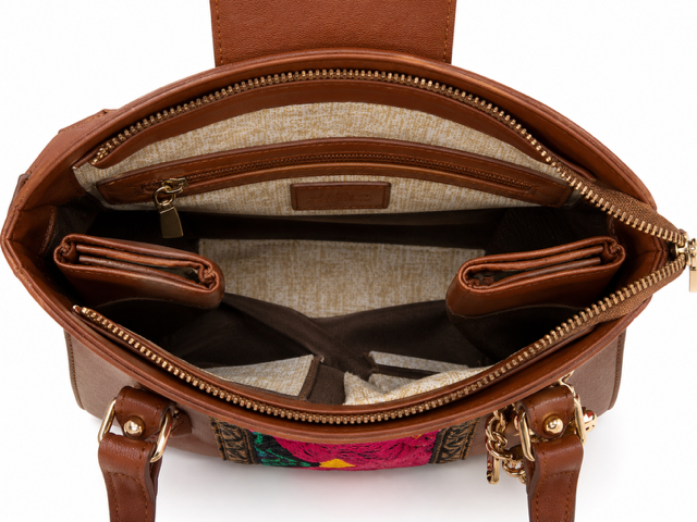 Lupita Embroidered Handbag & Crossbody