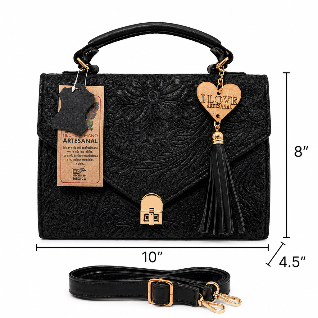 Esperanza Suede Tootled Handbag & Crossbody