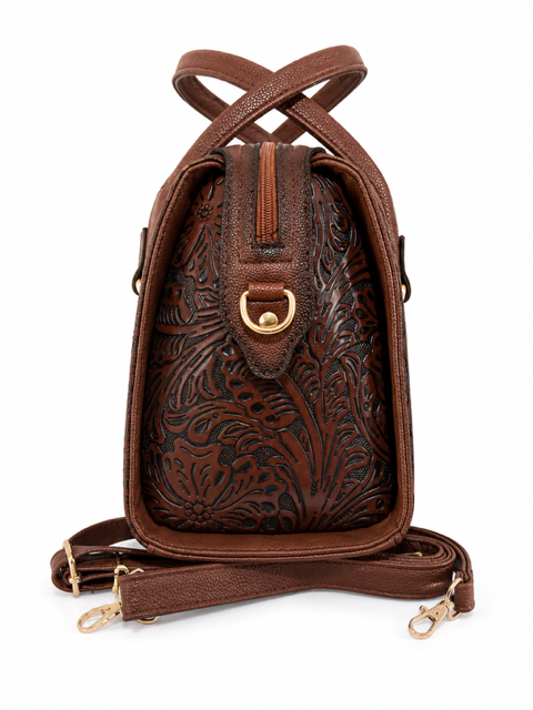 Ignacia Tooled Leather Traveler
